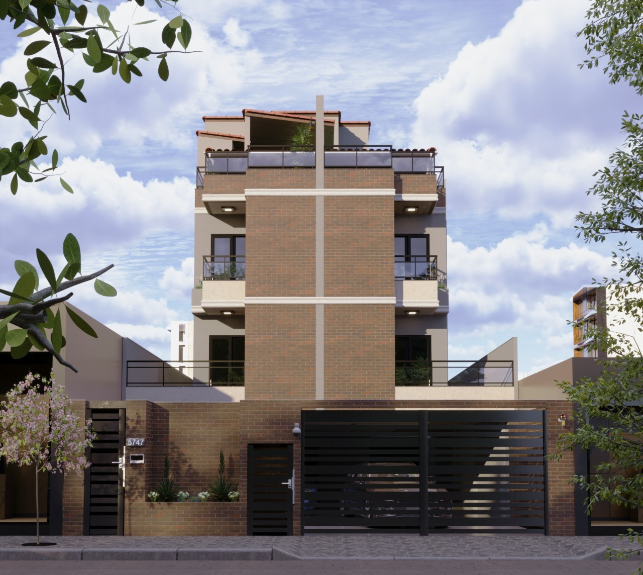 Projeto residencial entregue pela Atlas